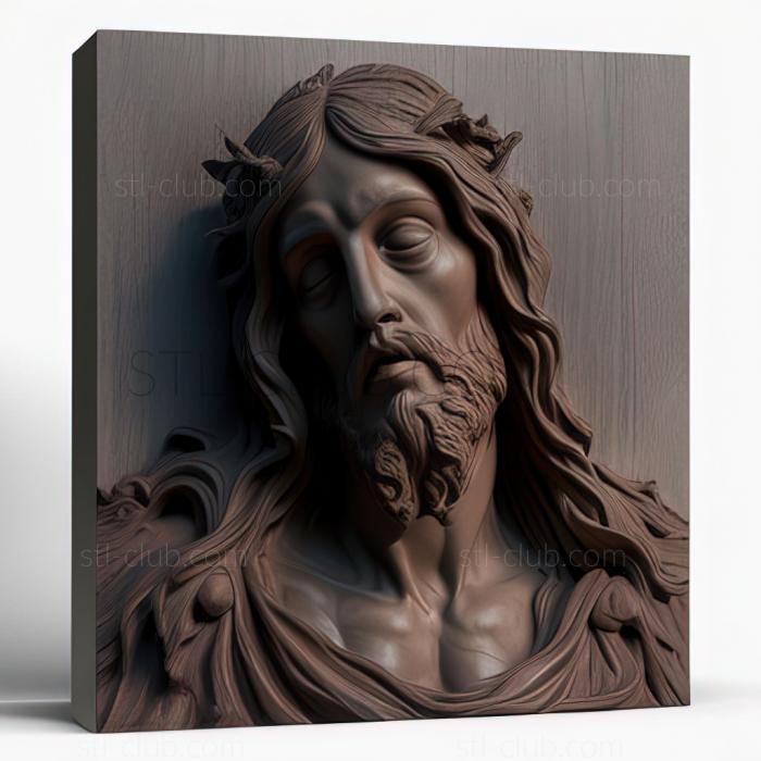 3D model st jesus (STL)